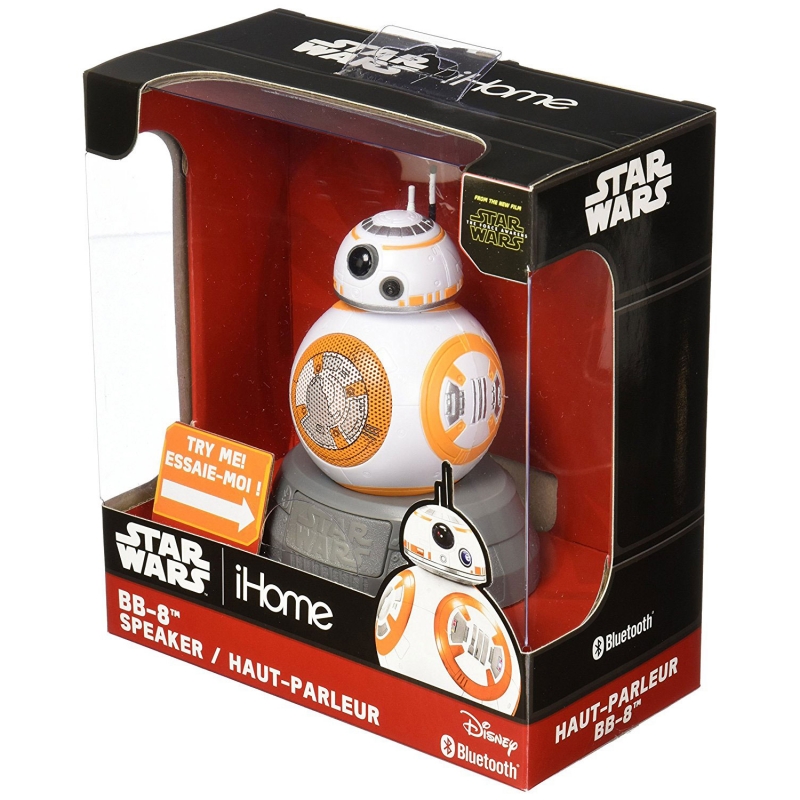 1969295506.jpg Star Wars GIFTS AND GAMES - Star Wars Bluetooth Speaker BB-8