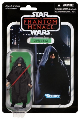 Star Wars Action Figure - Darth Sidious - Vintage 2012
