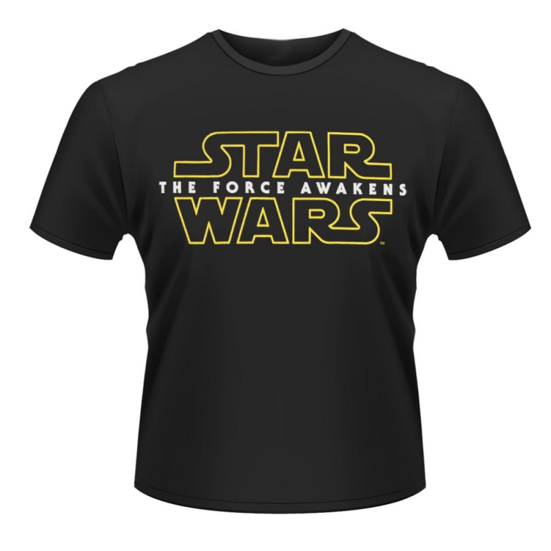 1994212111.jpg Star Wars T-SHIRTS - Episode VII The Force Awakens Logo - Black - Unisex