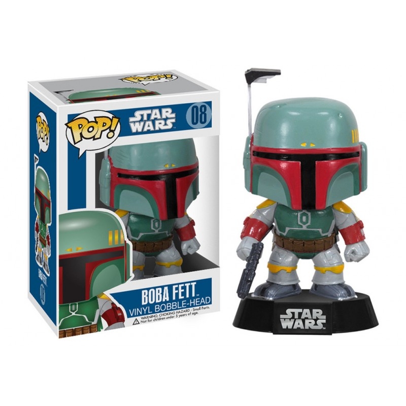 2003150328.jpg Star Wars Gifts and Games - Vinyl Bobble Head - Boba Fett 10cm
