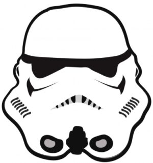 Star Wars BEDDING - Stormtrooper Shaped Rug