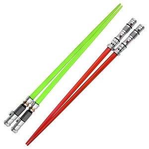Star Wars Chopsticks - Luke Skywalker / Darth Maul Lightsaber Chopsticks - Double Pack