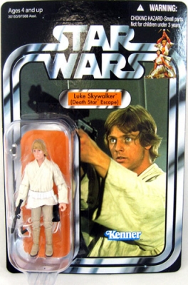 Star Wars Action Figures - Luke Skywalker - Death Star Escape - Vintage 2011