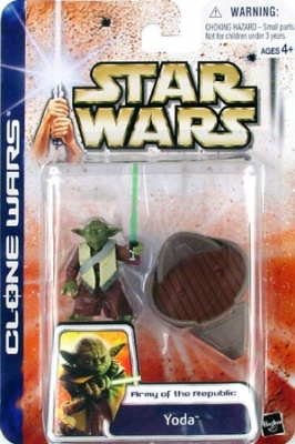 Star Wars Action Figure - Clone Wars - Yoda - Limited Edition