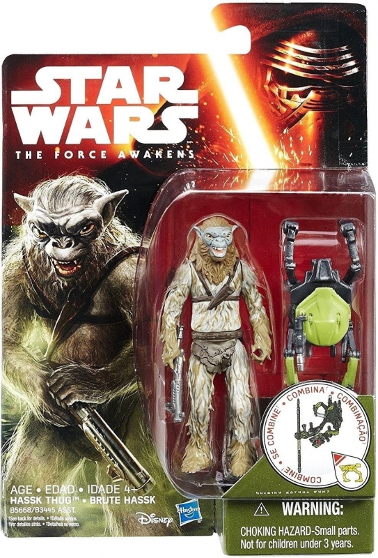 2034216145.jpg Star Wars Action Figure - The Force Awakens - Jungle Space - Hassk Thug