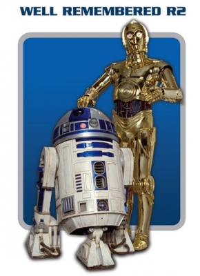 Star Wars Greeting Cards - 178 x 128mm - Star Wars - R2-D2 & C-3PO Birthday - SW322