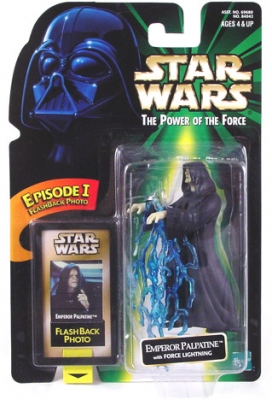 2068653034.jpg Star Wars Action Figure - Emperor Palpatine with Force Lightning - EP1 FlashBack Photo