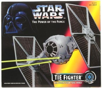 Star Wars Vehicle - TIE Fighter with Bonus Stormtrooper Figure - Beautiful Vehicle