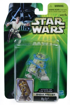Star Wars Action Figures - R3-T7 Sneak Preview - Power of the Jedi