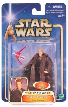 Star Wars Action Figures - Anakin Skywalker Secret Ceremony - Attack of the Clones - Saga Collection