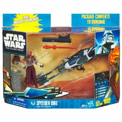2116416517.jpg Star Wars VEHICLES - Speeder Bike with Plo Koon