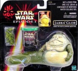 Star Wars Action Figure - Jabba Glob with Oozing Gel and Reptiles - Episode 1 - Rare