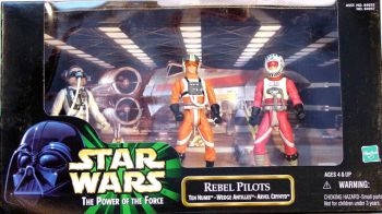 2136832259.jpg Star Wars Multi Action Figures - Rebel Pilots - Ten Numb - Wedge Antilles - Arvel Crynyd