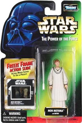 2137968885.jpg Star Wars Action Figure - Mon Mothma with Baton - Freeze Frame Action Slide