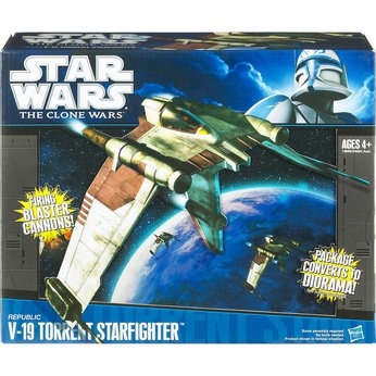 216741114.jpg Star Wars VEHICLES - Clone Wars Republic V-19 Torrent Starfighter