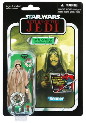 Star Wars Action Figure - Lando Calrissian - Sandstorm Outfit - Vintage 2012