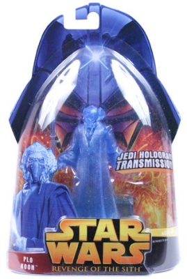 Star Wars Action Figure - Plo Koon (Jedi Hologram Transmission)