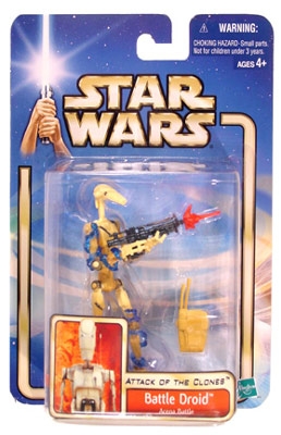 Star Wars Action Figures - Battle Droid Arena Battle - Attack of the Clones - Saga Collection