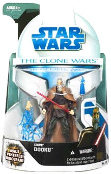 Star Wars Action Figure - Clone Wars - Count Dooku 2009