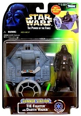Star Wars Playsets - TIE Fighter Gunner Station with Darth Vader