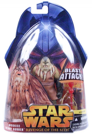 Star Wars Action Figure - Wookiee Heavy Gunner (Blast Attack)