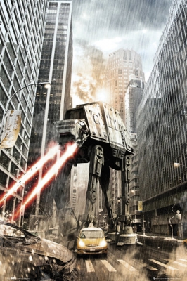ONLY £6.99 - Star Wars Poster - Star Wars Manhat-atan - 61 x 91.5cm - FP2707