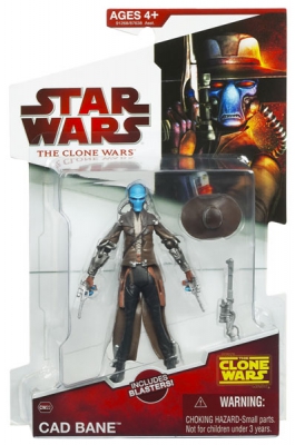 Star Wars Action Figure - Clone Wars 2009 - Cad Bane with Blasters