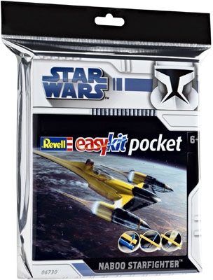 Star Wars Models - Revell Pocket Easykits Vehicles - Naboo Starfighter