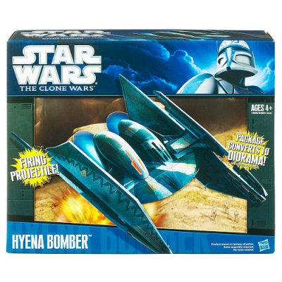378396594.jpg Star Wars VEHICLES - Clone Wars Hyena Bomber
