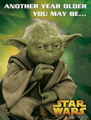 Star Wars Greeting Cards - 196 x 148mm - Star Wars - Yoda Pop-Up - SW317