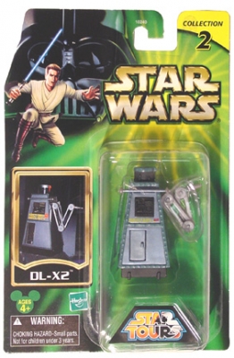 Star Wars Action Figures - DL-X2 - Star Tours - Power of the Jedi