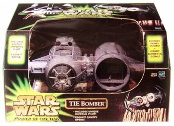 Star Wars Vehicle Tie Bomber - POTJ - Great Vehicle