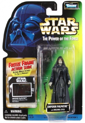 465802531.jpg Star Wars Action Figure - Emperor Palpatine with Walking Stick - Freeze Frame Action Slide