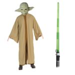 Star Wars Costume Adult Lightsaber Bundle - Yoda