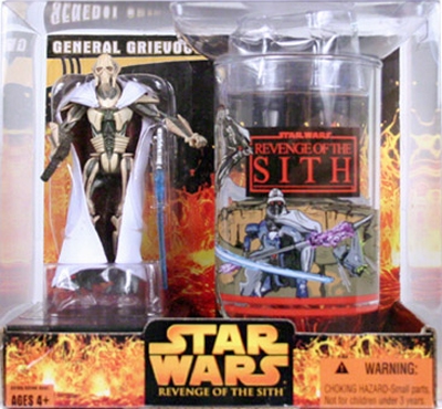471946756.jpg Star Wars Action Figure - General Grievous Cup and Figure - Exclusive and Rare - Revenge of the Sith Series