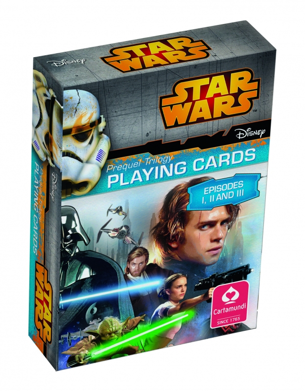 484000952.jpg Star Wars GIFTS AND GAMES - Star Wars Playing Cards - Prequel Trilogy Deck