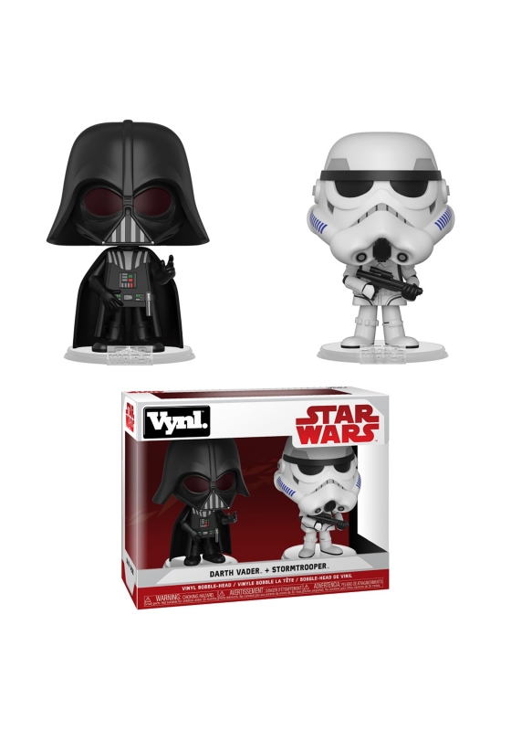 Star Wars Gifts and Games - Darth Vader and Stormtrooper Bobble Head