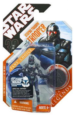 Star Wars Action Figure - Utapau Shadow Trooper - Saga Legends - 30th Anniversary