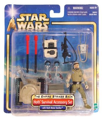 507684123.jpg Star Wars Action Figures - Hoth Survival Accessory Set with Hoth Rebel Soldier - Empire Strikes Back - Saga Collection