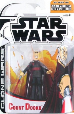 Star Wars Action Figure - Clone Wars - Count Dooku - Animated Limited Edition