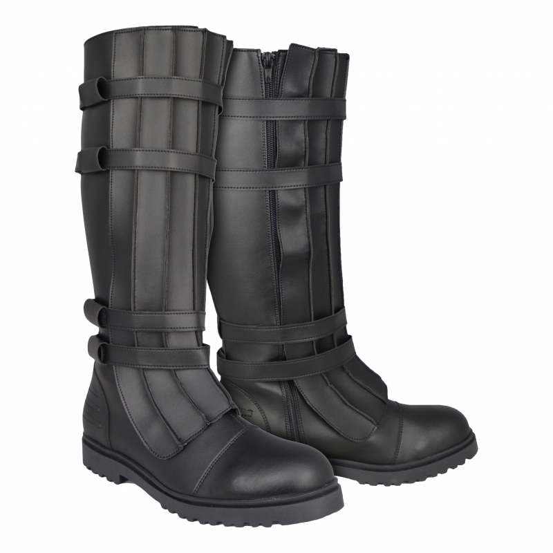515371116.jpg Star Wars Kylo Ren Style Boots with Straps - Brilliant Quality