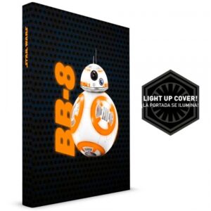 Star Wars GIFTS AND GAMES - Star Wars Episode VII Notebook with Light-Up BB-8