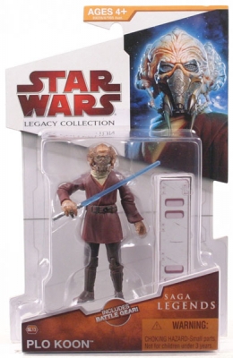 Star Wars Action Figure - Legacy Collection - Saga Legends - Plo Koon 2009