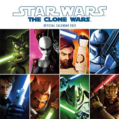 Star Wars Gifts and Games - Star Wars Clone Wars 2012 Calendar