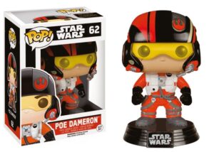 Star Wars Gifts and Games - The Force Awakens Vinyl Bobble Head - Poe Dameron 10cm