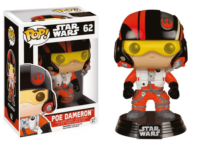 565577645.jpg Star Wars Gifts and Games - The Force Awakens Vinyl Bobble Head - Poe Dameron 10cm