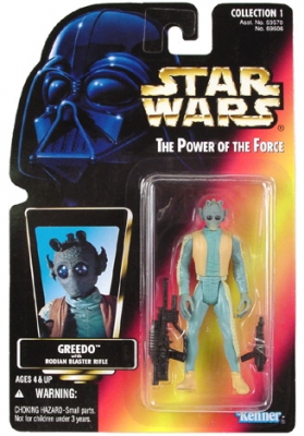 Star Wars Action Figure - Greedo - with Blaster Pistol