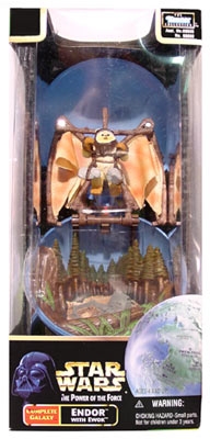 Star Wars Complete Galaxy - Endor with Ewok - Great Toy