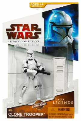 Star Wars Action Figure - Legacy Collection - Saga Legends - AOTC Clone Trooper 2009