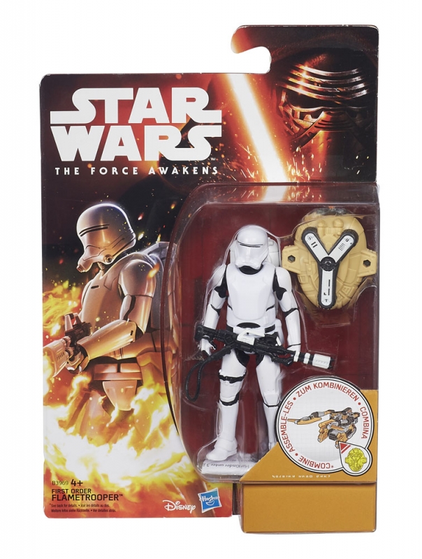 Star Wars Action Figure - The Force Awakens - Snow Desert - First Order Flametrooper